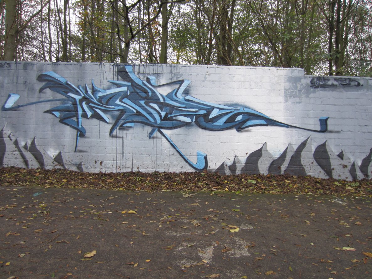 Graffiti Wall in Dortmund - Photo by ZerOne - KIBE (2013)