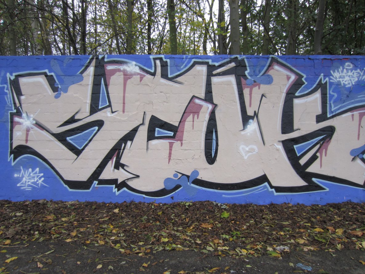 Graffiti Wall in Dortmund - Photo by ZerOne - STUK (2013)