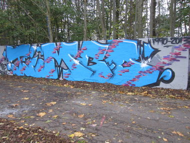 Graffiti Wall in Dortmund - Photo by ZerOne - TIMBO (2013)