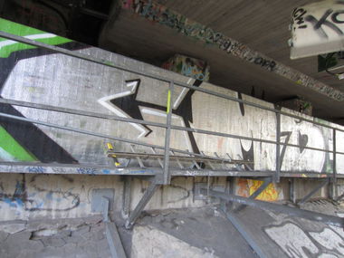 Graffiti Bombing in Dortmund - Photo by ZerOne