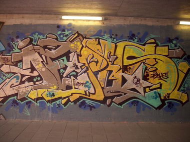 Graffiti Wall in München - Photo by ZeroFuxGiven - Jephs (2011)
