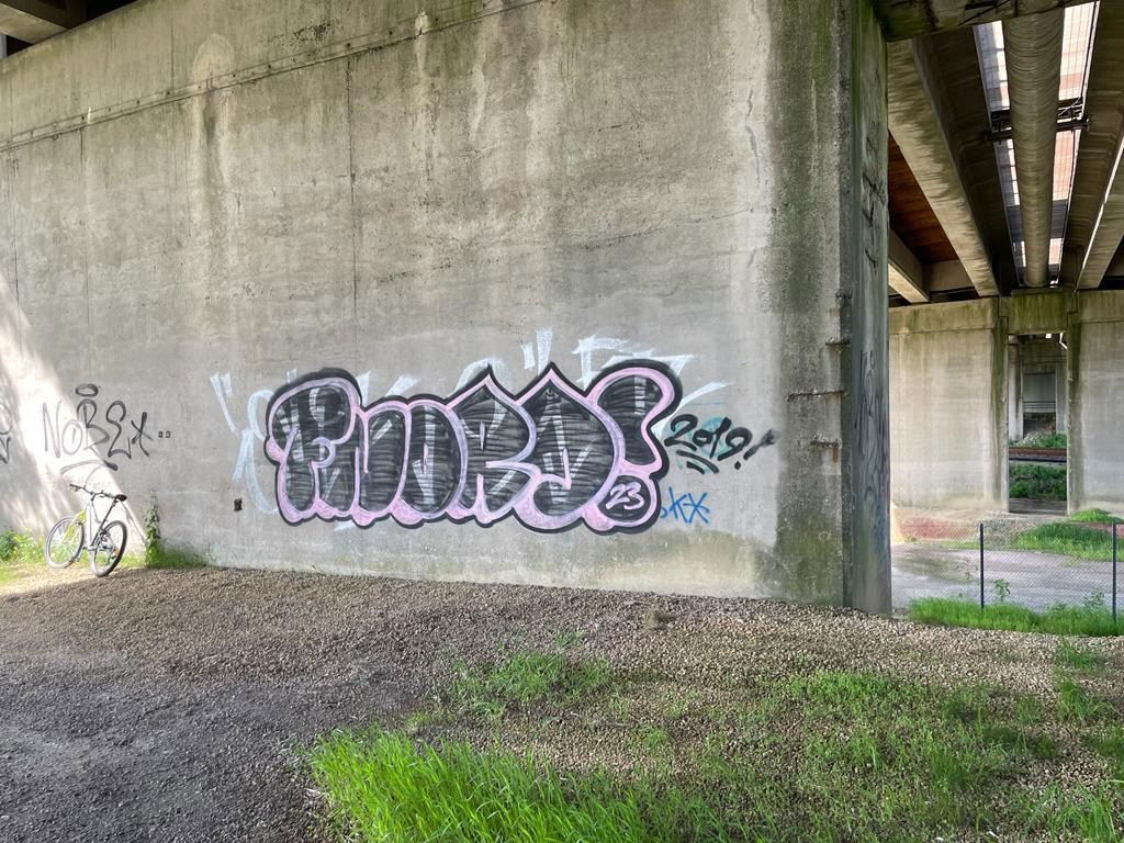 Graffiti Wall - Photo by ZeroGraffiti - Fnord (2019)