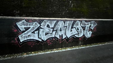 Graffiti Wall in Luxembourg - Photo by ZeroGraffiti - Zealot (2023)