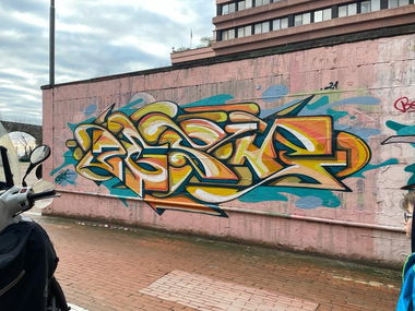 Graffiti Wall in Genova - Photo by ZeroGraffiti - Besk (2021)