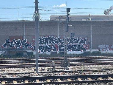 Graffiti Wall in Luxembourg - Photo by ZeroGraffiti - Same, Sorga, Velv