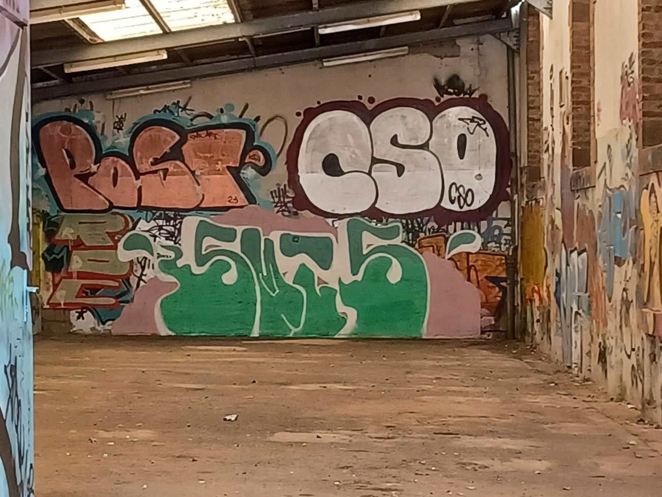 Graffiti Wall in Luxembourg - Photo by ZeroGraffiti - Post, Smts, CSO (2023)