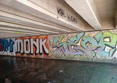 Graffiti Wall in Luxembourg - Photo by ZeroGraffiti - Seop, Monk