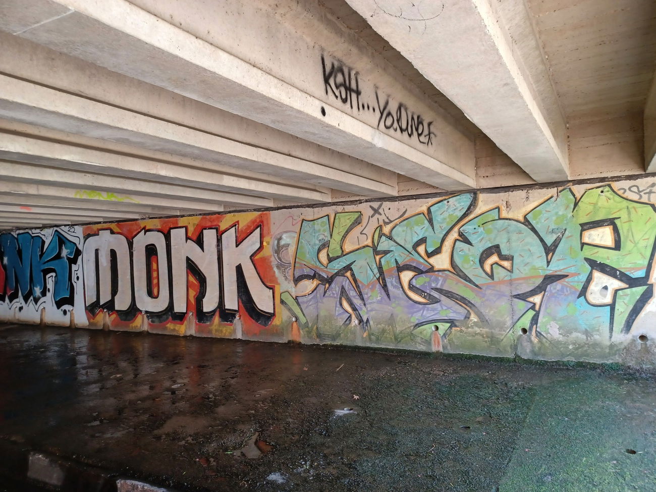 Graffiti Wall in Luxembourg - Photo by ZeroGraffiti - Seop, Monk