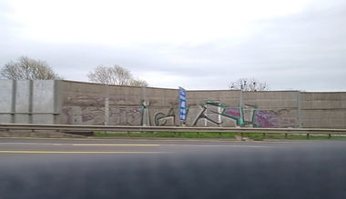 Graffiti Wall in Luxembourg - Photo by ZeroGraffiti - Bois, GVS