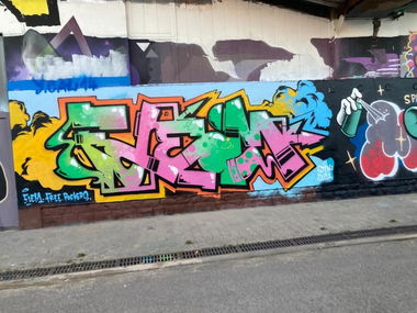 Graffiti Wall in Luxembourg - Photo by ZeroGraffiti - Stem