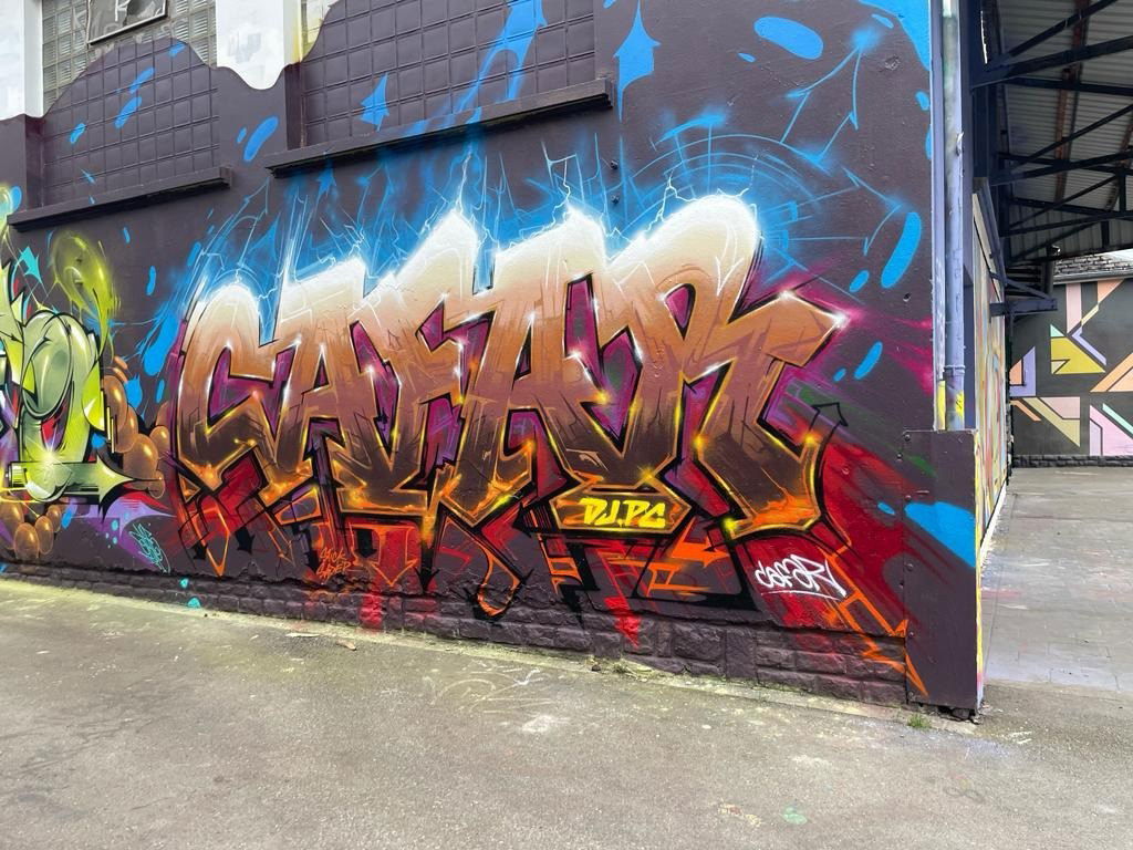 Graffiti Wall in Luxembourg - Photo by ZeroGraffiti - Gafar (2023)