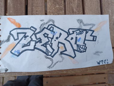 Graffiti Sketch - Photo by ZeroGraffiti - Zero (2023)