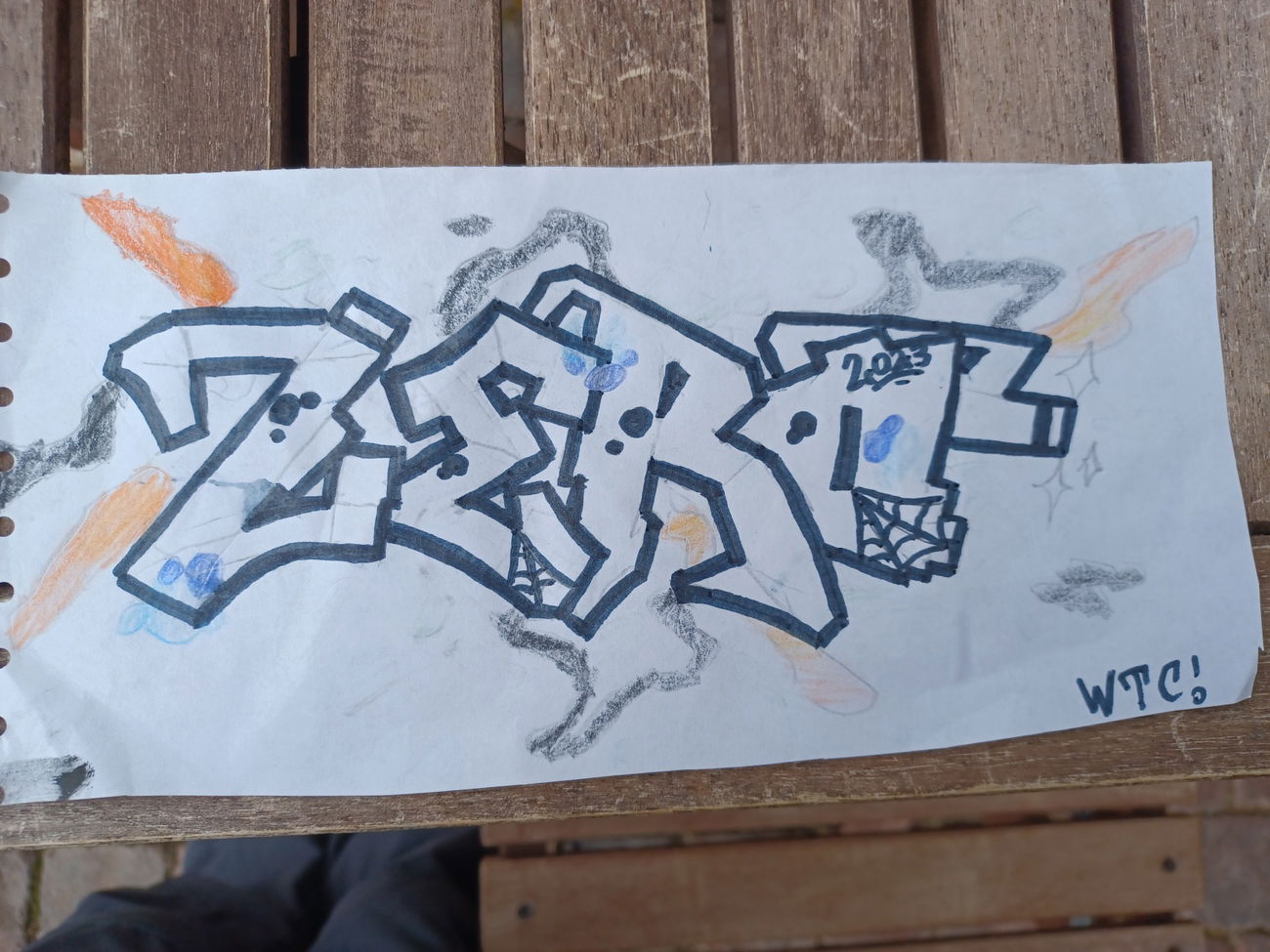 Graffiti Sketch - Photo by ZeroGraffiti - Zero (2023)