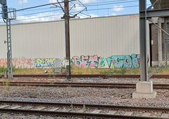 Graffiti Wall - Photo by ZeroGraffiti - Remo, BFT, Coin (2012)