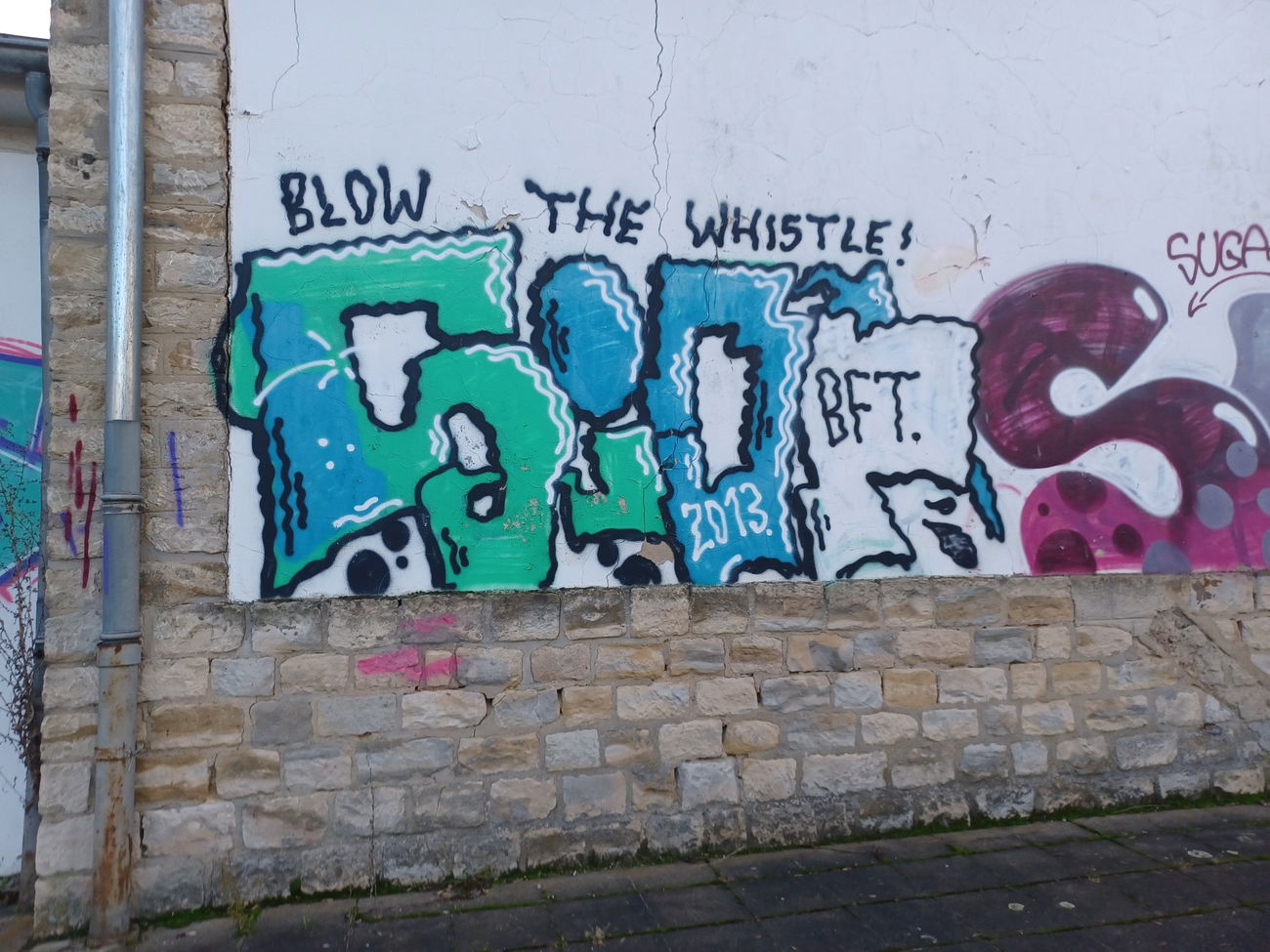 Graffiti Wall in Luxembourg - Photo by ZeroGraffiti - Sior (2013)