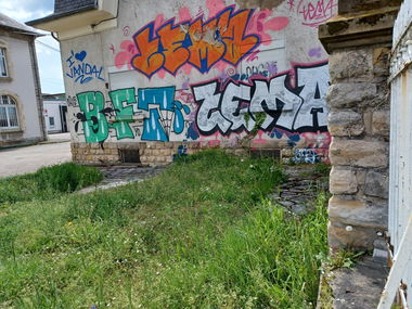 Graffiti Wall in Luxembourg - Photo by ZeroGraffiti - Tema, BFT