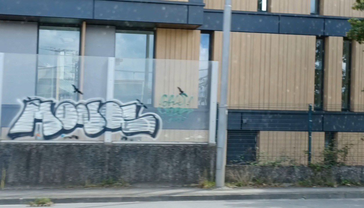 Graffiti Wall in Luxembourg - Photo by ZeroGraffiti - Monk