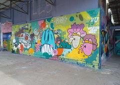 Graffiti Wall in Luxembourg - Photo by ZeroGraffiti - SUMO (2023)