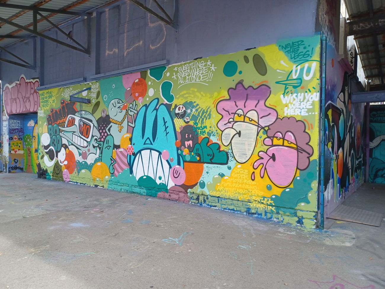 Graffiti Wall in Luxembourg - Photo by ZeroGraffiti - SUMO (2023)