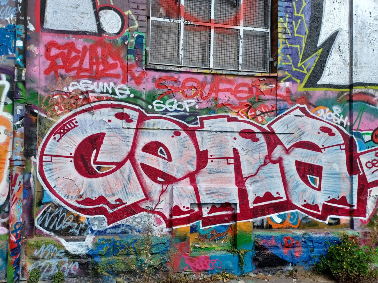 Graffiti Wall in Luxembourg - Photo by ZeroGraffiti - Cena (2023)