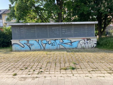 Graffiti Wall in Luxembourg - Photo by ZeroGraffiti - Saruk, Stew