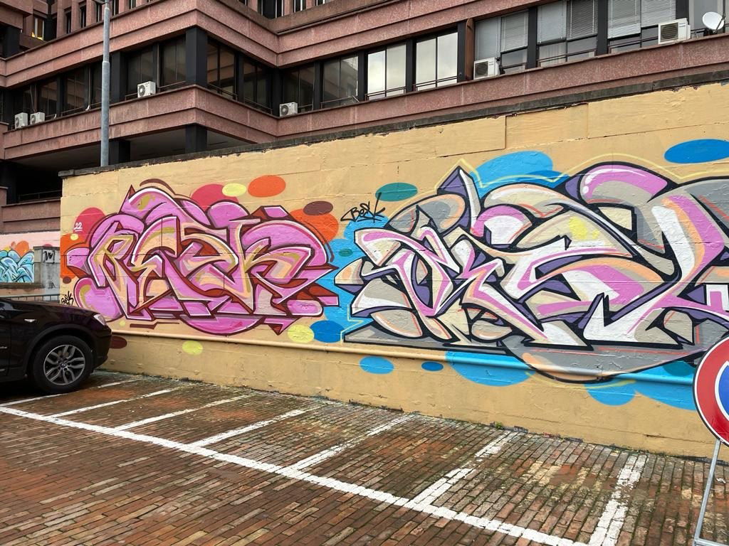 Graffiti Wall in Genova - Photo by ZeroGraffiti - Besk (2021)