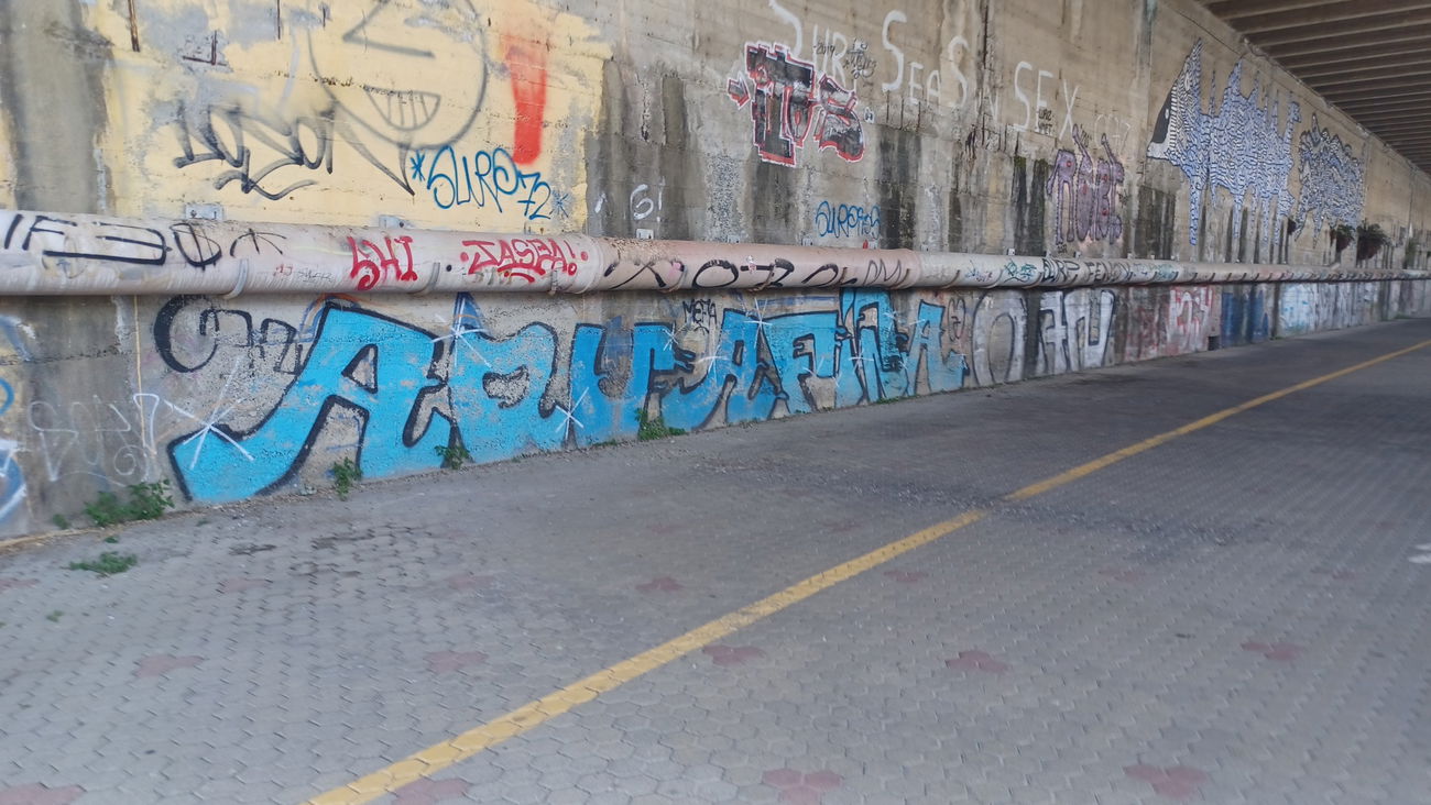 Graffiti Wall in Arenzano - Photo by ZeroGraffiti - AQUAFINA