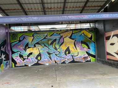 Graffiti Wall in Luxembourg - Photo by ZeroGraffiti - Seop (2023)