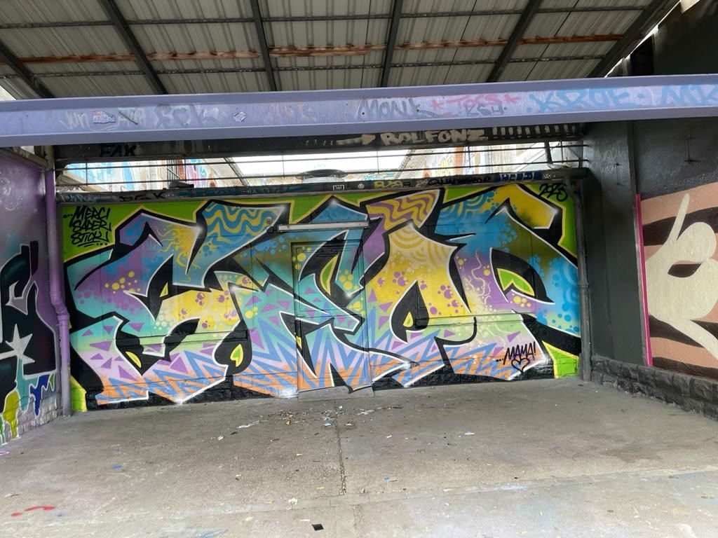 Graffiti Wall in Luxembourg - Photo by ZeroGraffiti - Seop (2023)