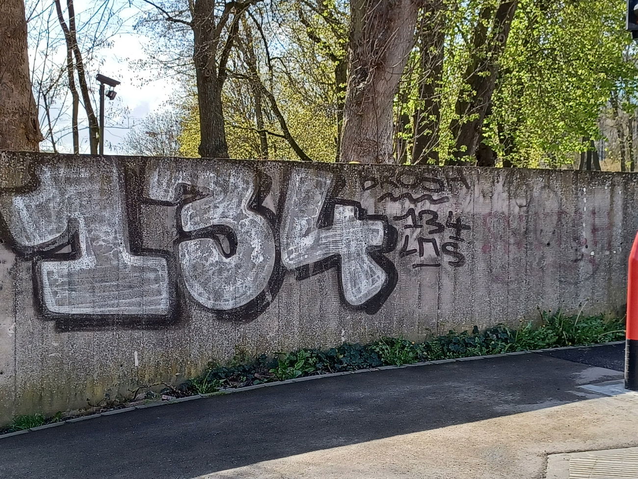 Graffiti Wall in Luxembourg - Photo by ZeroGraffiti - 134, Brosh, LMS