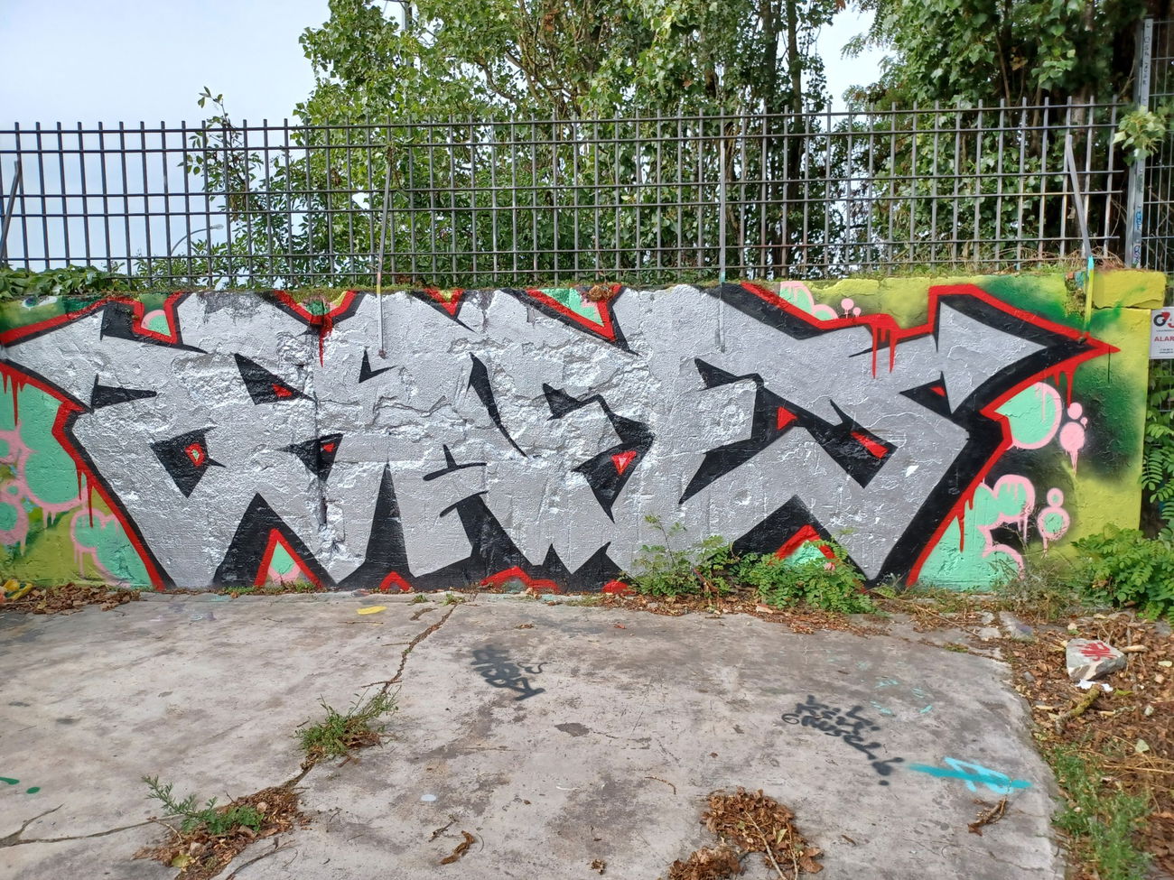 Graffiti Wall in Luxembourg - Photo by ZeroGraffiti - Safe (2023)