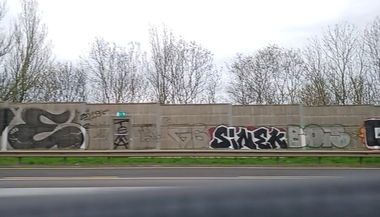 Graffiti Wall in Luxembourg - Photo by ZeroGraffiti - Sinek, GS, Bois