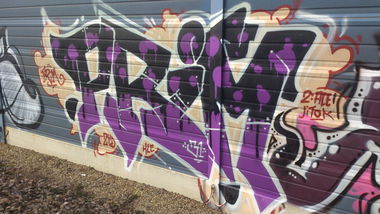 Graffiti Bombing - Photo by ZeroYD