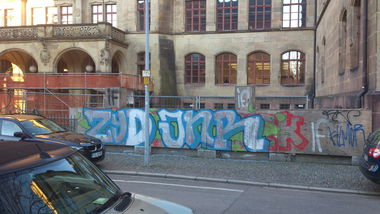 Graffiti Bombing - Photo by ZeroYD