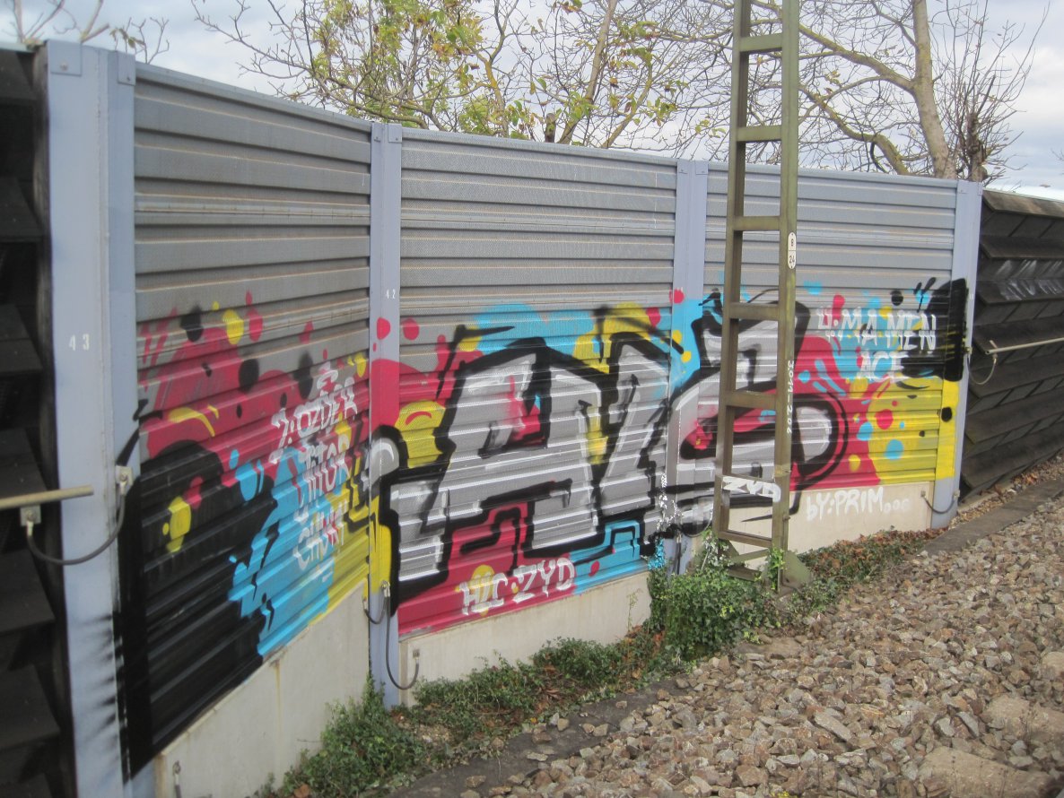Graffiti Bombing - Photo by ZeroYD