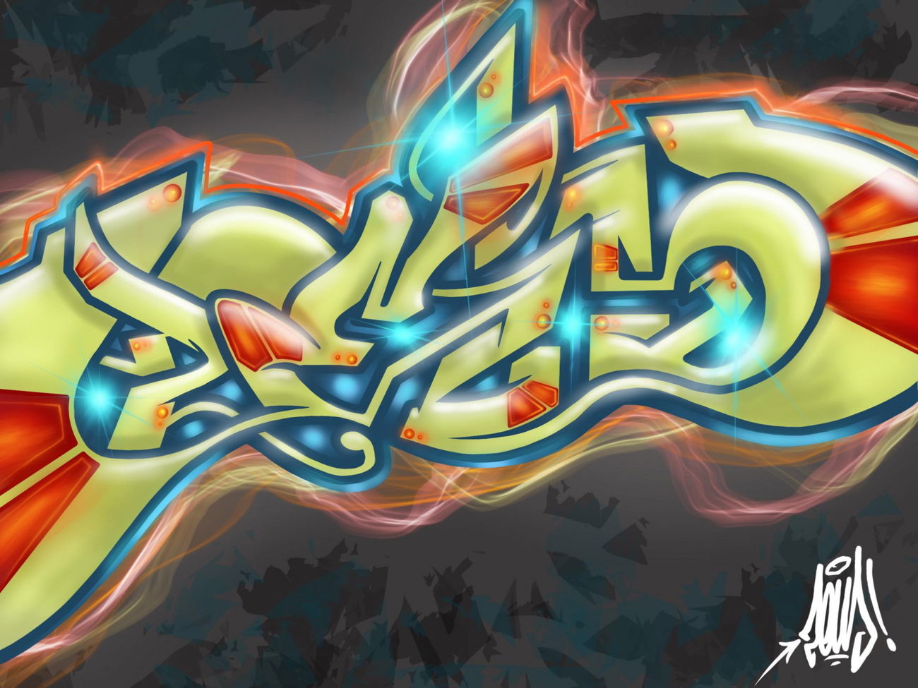 Graffiti Sketch - Photo by Zeus95 - wildstyle, zeus, wildstyle