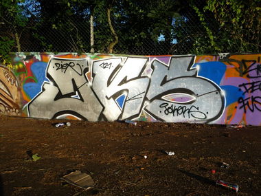 Graffiti Bombing in Düren - Photo by ZiER - jks, jks121, zier (2012)