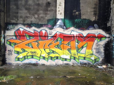 Graffiti Wall in Manila - Photo by ZiER - zier, cier49, jokers (2013)