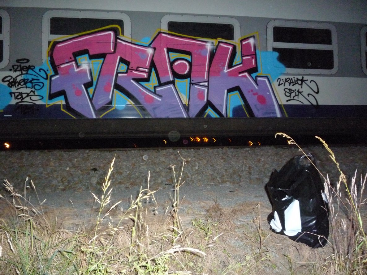 Graffiti Train - Photo by ZiER - frak, zier, cier (2014)