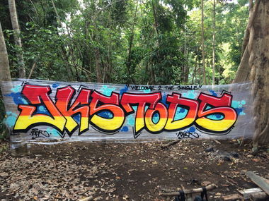 Graffiti Wall in Subic - Photo by ZiER - zier, jks, tods (2014)