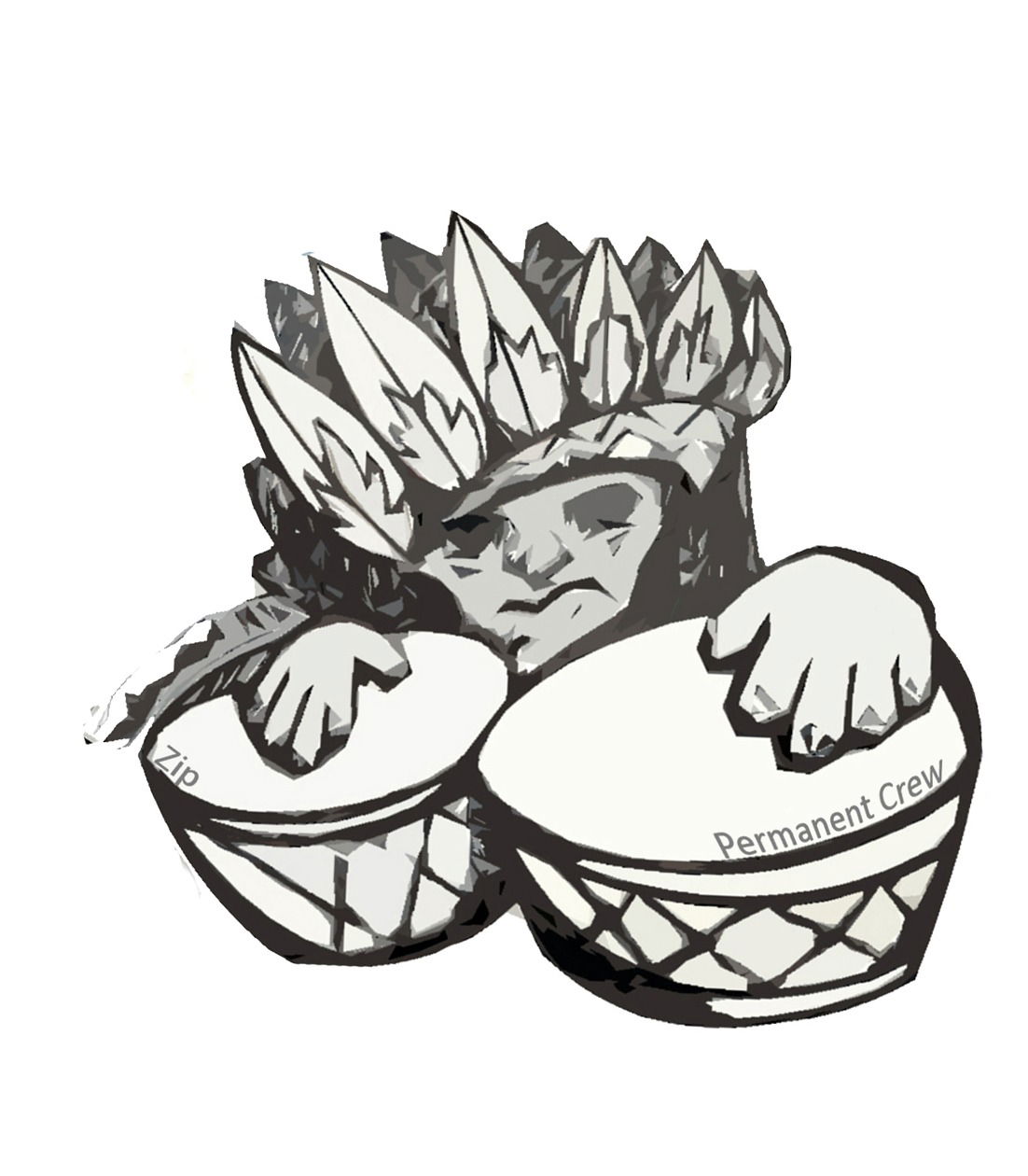 Graffiti Sketch - Photo by Zip_PERC - Zip, PERC, Permanent (2012)