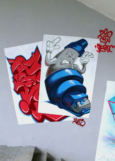 Graffiti Wall in EKB - Photo by Zip_PERC (2013)