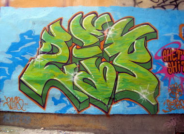 Graffiti Wall in Yekaterinburg - Photo by Zip_PERC - Zip, PERC (2013)