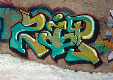 Graffiti Wall in Yekaterinburg - Photo by Zip_PERC - Zip, PerC (2014)