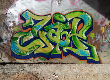 Graffiti Wall in Yekaterinburg - Photo by Zip_PERC - Zip, PERC., EKB (2014)