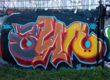 Graffiti Wall in Yekaterinburg - Photo by Zip_PERC - Zip, PERC (2014)