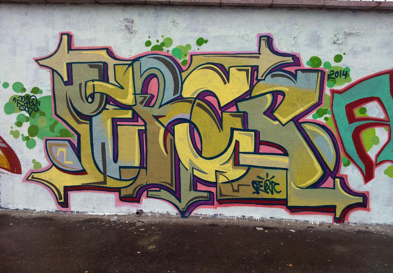 Graffiti Wall in Екатеринбург - Photo by Zip_PERC - Zip, Perc (2014)