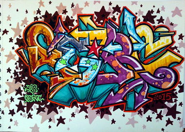 Graffiti Sketch - Photo by Zip_PERC - Zip_PERC (2015)