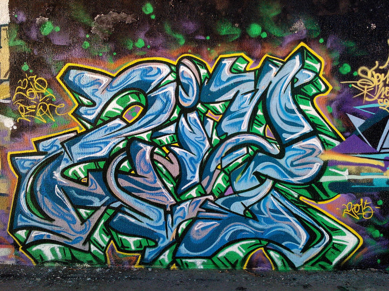 Graffiti Wall in Екатеринбург - Photo by Zip_PERC - Zip, Perc (2015)