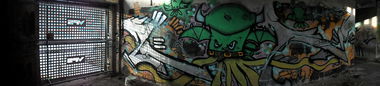 Graffiti Wall in berlin - Photo by Zipe196 - akf, sipe, zipe (2012)